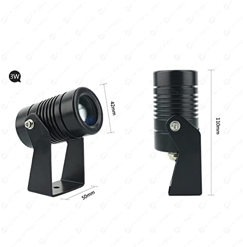 Spotlight Led Beam Light - Led Spot Lights, LED Beam Spotlight Outdoor Building Exterior Wall Projector Lights Narrow Beam Spotlight with Remote Lighting for Outdoor Building Lighting ( Color : Green - Image 2