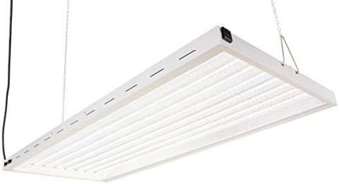 4X2Ft 200W LED Grow Lights with 5500K White Spectrum and Over 2.0 PPF/W and 40000 Lumens Great for Retrofit T5 4Ft 8 Lamp Fluo Grow Lights or 400W MH Grow Hood by Unknown