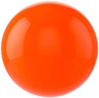 Gazing Globe Decor Ball, Hollow Gazing Ball, Seamless Stainless Steel Polished Reflective Smooth Mirror Garden Sphere Globe, Props of Photography, Garden Home Decor (Orange, Dia: 12 inch/30cm) by KOIUGAYK
