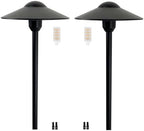 Low Voltage Pathway Lights Landscape Lighting,Replaceable G4 LED by Muguski