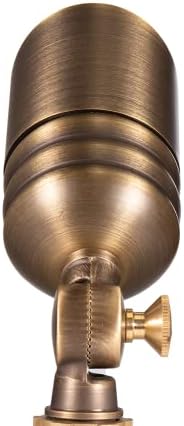VOLT 12V Fat Boy Mini Outdoor Spotlight (Bronze) & 5W 2700K MR16 LED Bulb - Image 5