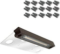 GKOLED 1 Pack 6.8 Inch Hardscape Lights with 30 Pack Waterproof Lengthened Wire Connectors by GKOLED