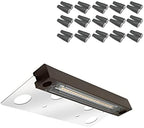 GKOLED 1 Pack 6.8 Inch Hardscape Lights with 30 Pack Waterproof Lengthened Wire Connectors by GKOLED