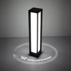 LEONLITE 5CCT 32" LED Bollard Pathway Lights Wired, 14W/19W/24W, 120V-277V - Image 4