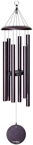 Corinthian Bells by Wind River - 36 inch Plum Wind Chime for Patio, Backyard, Garden, and Outdoor Decor (Aluminum Chime) Made in the USA by CorinthianBells