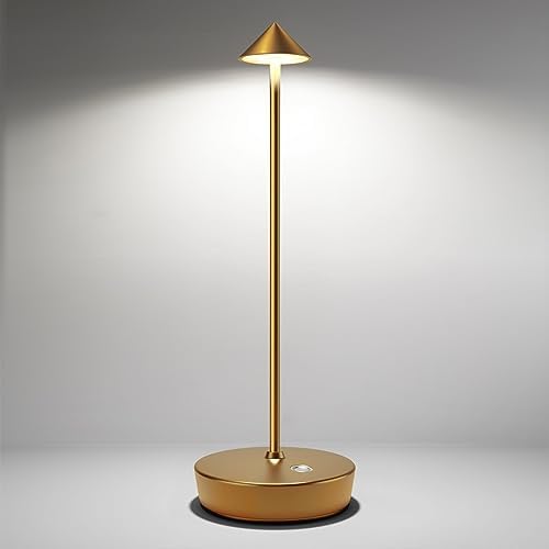 Cordless Table Lamp Rechargeable 6000mAh Battery LED Outdoor Light by SHANGCAI