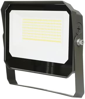 LAMPHOME LED Flood Lights Outdoor 35/60/80W and 3000/4000/5000K Adjustable 10400Lm,Dusk-to-Dawn Sensor o Dawn Flood Light for Yard, Garage, Garden,UL Listed,Includes Include Slip Fitter Mount by ULL