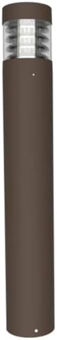 24/19/14W CCT Tunable 42in LED Bollard Light Outdoor Photocell Bronze 120V by Choierled
