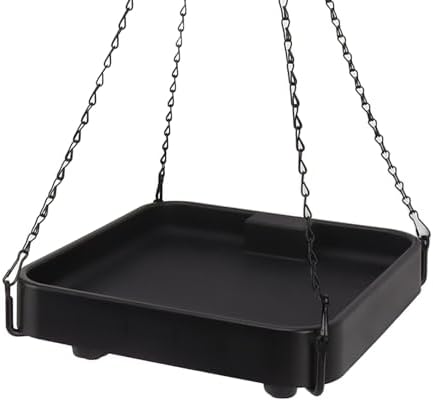 12V Thermostatic Heating Bird Feeder Hanging Plate Tray for Winter Garden Bird Bath Deicer US Plug 120V 60HZ Rapid Heating (for Water Feeding) - Image 6
