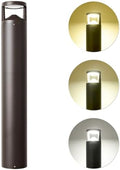 LED Bollard Landscape Pathway Light 42inch 24W, 3CCT 3000K/4000K/5000K by LEDFlyingDirect