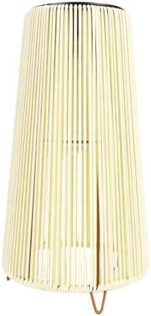 Hyuduo Solar Rattan Lantern (Trapezoid White) by Hyuduo