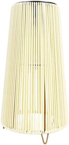 Hyuduo Solar Rattan Lantern (Trapezoid White) by Hyuduo