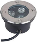 3W Underground Light LED, LED Ultra-Thin Underground Light, Ground Light Spotlight Outdoor Waterproof Embedded Low Voltage Garden Floor Light Landscape Square Patio(Red,3W-220V) by Unknown