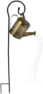 Solar Watering Can Lights Automatic Rust Proof Kettle Shape Lantern (Small 12.5x9.5x4.5CM G Type) - Image 7