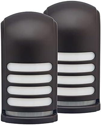 Xodus Battery Operated LED Deck/Stair Light, Motion Sensor, Bronze, 2 Pack by XodusInnovations