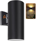 Dusk to Dawn Outdoor Wall Sconce, Waterproof Exterior Light Fixture by ZUUKOLE