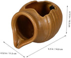 SOLUSTRE Ceramic Courtyard Waterfall Fountain Flowing Water Ornament Indoor Zen Decor for Living Room and Outdoor Landscape 1 Piece - Image 2