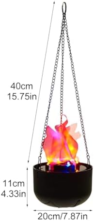 3D Artificial Flame Light, Single‑Unit Fake Fire Lamp - Image 2
