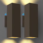 rosykite Outdoor Wall Lights with Photocell Sensor, Exterior Sconce by RosykiteBuyNow