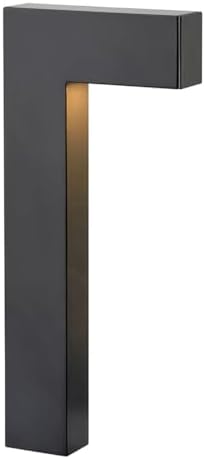 Hinkley Atlantis 12V Small LED Outdoor Landscape Path Light, Satin Black by Hinkley