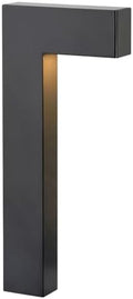 Hinkley Atlantis 12V Small LED Outdoor Landscape Path Light, Satin Black by Hinkley
