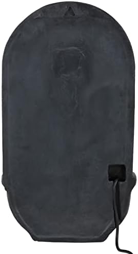 Sunnydaze Messina 26 in. Outdoor Wall Water Fountain with Pump - Florentine - Image 6