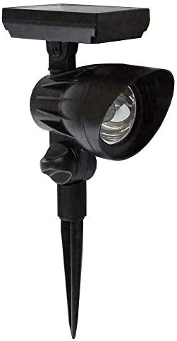 Hampton Bay NXT-SL-12 Solar Black Spot Light by Hampton+Bay