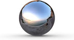 Lulu Decor, Silver Stainless Steel Gazing Mirror Ball Size 14 with Stand - Image 5
