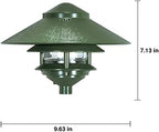 Nuvo Lighting SF76/634 Transitional One Light Post Mount in Bronze/Dark finish - Image 3