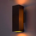 wowlite Bronze Outdoor Wall Sconce, Dusk to Dawn, 2700K Up & Down Lighting by wowlite