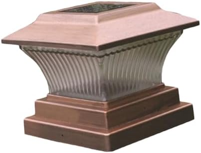 NOLITOY Solar Fence Pillar Light, 2v 150mah, Waterproof Post Lamp by NOLITOY