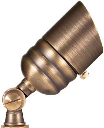 VOLT 12V Fat Boy Mini Outdoor Spotlight (Bronze) & 5W 2700K MR16 LED Bulb - Image 4