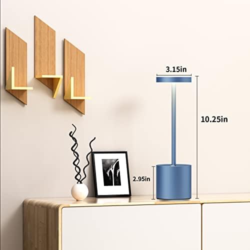 Cordless Table Lamp Rechargeable,Battery Powered LED Outdoor Table Light - Image 2