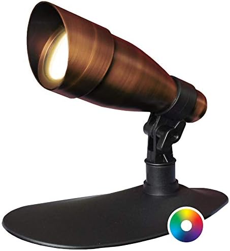Ignite 9W Bronze RGB Spotlight Kit with 60W Transformer by Ignite