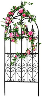 Trellis, 60" H x 21.7" W Metal Trellis for Climbing Plants by SCENDOR