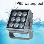 LED Beam Spotlight - 27W Long Distance Landscape Lights, IP65 Waterproof Outdoor Building Wall Washer, 110-230V Porch Beam Light, for Yard, Lawns, Wedding(Purple) - Image 5
