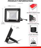 L LOHAS LED Red and Green Christmas Flood Light Outdoor 50W Dusk to Dawn - Image 5