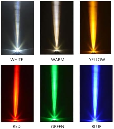 LED Spotlight Beam Light, RGB Outdoor Wall Washer Lights, AC 85-265V Narrow Beam Angle Landscape Projector, 10W White Long-Range Exterior Wall Lighting - Image 3
