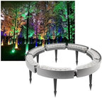 60-96W LED Ring Tree Light, Outdoor Landscape Spotlight by JCWGLY