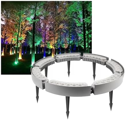 60-96W LED Ring Tree Light, Outdoor Landscape Spotlight by JCWGLY