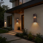 Tarentlight Outdoor Light Fixtures Wall Mount Set of Two, Dusk to Dawn Patio Wall Lamp, Bronze Exterior Lighting Fixtures for Porch, Patio, Backyard, Garage - Waterproof Front Porch Lights - Image 3