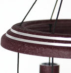 Arabesque by Wind River - 36 inch Garnet Wind Chime for Patio, Backyard, Garden, and Outdoor décor (Aluminum Chime) Made in the USA - Image 2