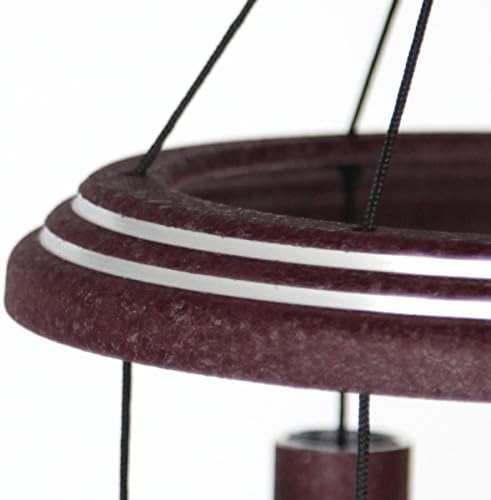 Arabesque by Wind River - 36 inch Garnet Wind Chime for Patio, Backyard, Garden, and Outdoor décor (Aluminum Chime) Made in the USA - Image 2