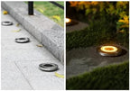 Solar Ground Lights, Outdoor Solar Disc Light IP65 Garden Underground,for Patio Pathway Lawn Yard - Image 5