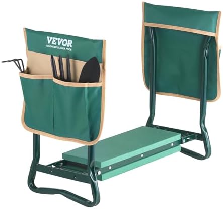 VEVOR Garden Kneeler and Seat Heavy Duty, Kneeling Bench for Gardening by VEVOR