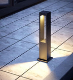 Modern LED Landscape Path Lights - Waterproof Aluminum Bollard Lighting Fixture for Outdoor Walkway, Garden, Patio & Courtyard - IP54 Rated, Pathway Illumination - Image 3
