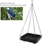 12V Thermostatic Heating Bird Feeder Hanging Plate Tray for Winter Garden Bird Bath Deicer US Plug 120V 60HZ Rapid Heating (for Water Feeding) - Image 4