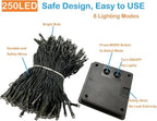 KAQ 4pack 400LED Solar String Lights Outdoor Waterproof Multicolor - Image 5