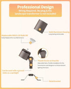 Cheopha 12V Landscape Down Light with 5W MR16 LED Bulb Warm White 2-Pack - Image 3