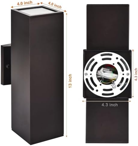 rosykite Outdoor Wall Lights with Photocell Sensor, Exterior Sconce - Image 2